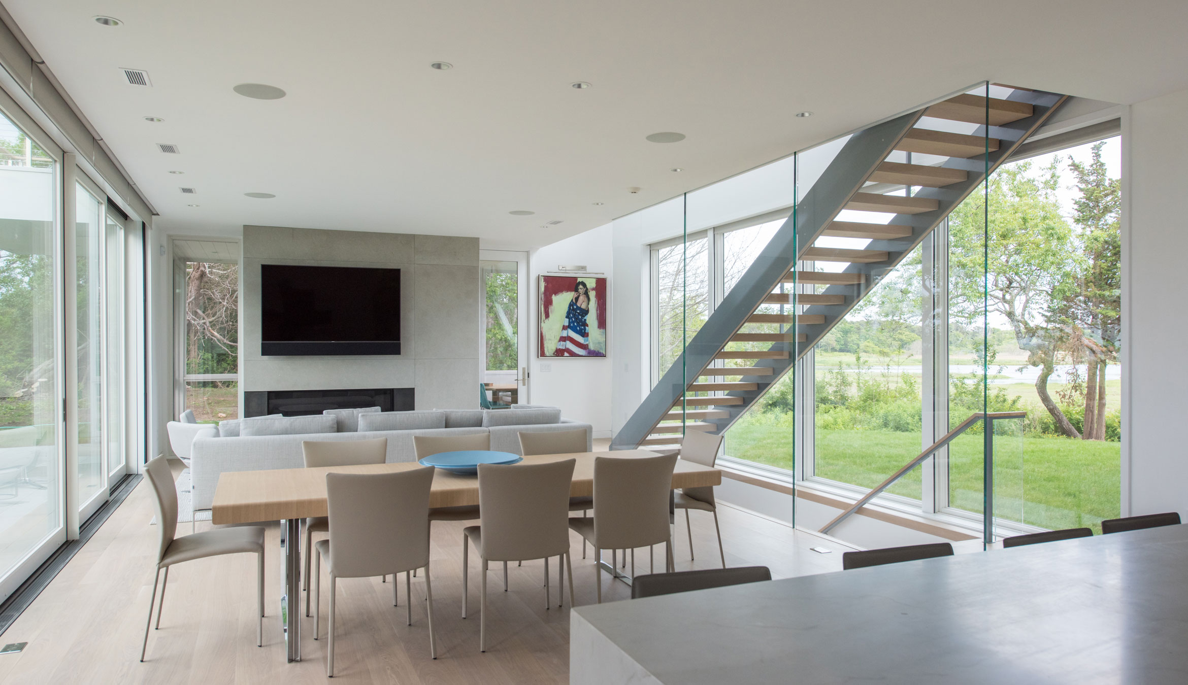 Paines-Creek-Living-Room - Jill Neubauer Architects Inc.